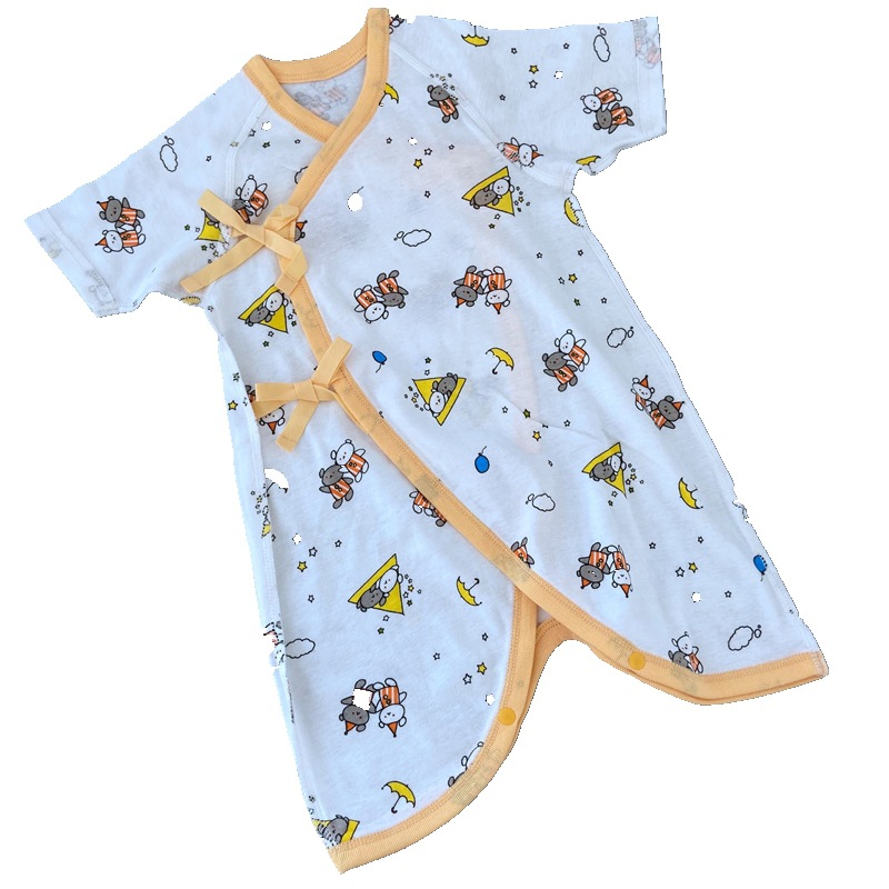 Exports to Japan Newborn Baby Spring and Autumn Clothes Jumpsuit Baby Pajamas Hare Climbing Clothes Full Moon Hugging Clothes Monk Clothes