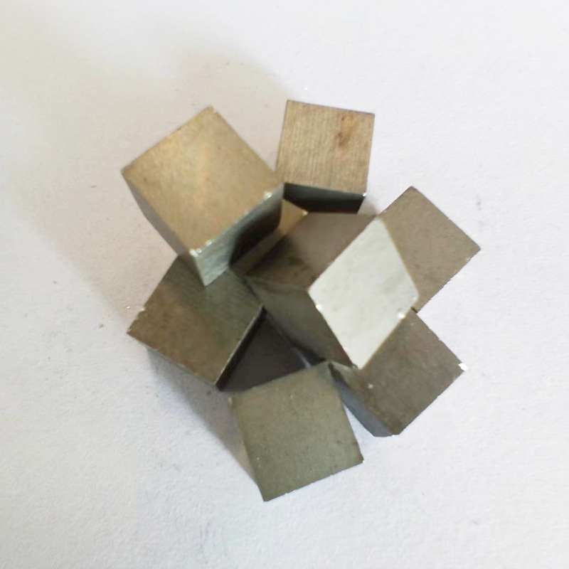 Square High Purity Germanium Particles Spot High Purity Germanium Particles Germanium Block High Purity Germanium Block Cube Component Wholesale