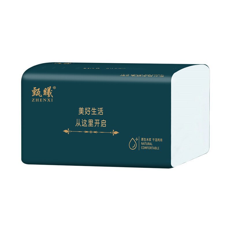 Exclusive for New Customers: 10 Packs of Natural Wood Pulp Tissue, Portable Household Tissues, Skin-Friendly Facial Tissues, Hand Wipes, Family Pack, Dropshipping Available