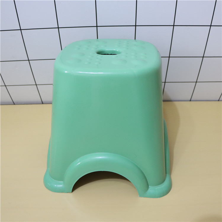 in stock Wholesale Thickened Plastic Massage Stool Household Shoe Changing Stool Low Stool Plastic Bathroom Stool Printable LOGO