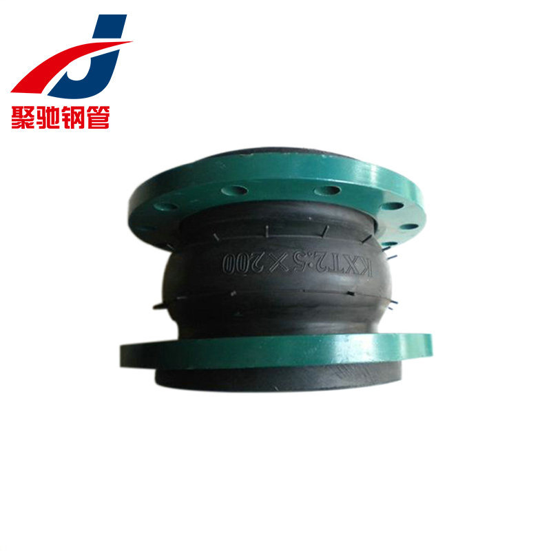 Jc Customized Flange Rubber Soft Joint Rubber Expansion Joint for Carvable Flange Water Pump Valve with Rubber Expansion Joint
