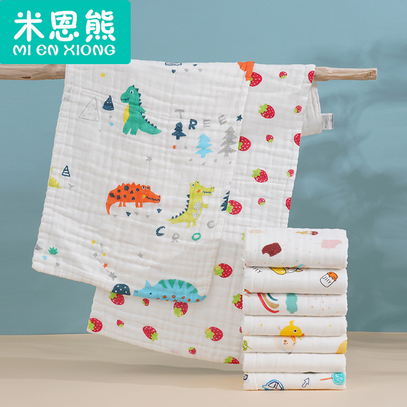 Полотенце из хлопкового газа, мягкое и впитывающее