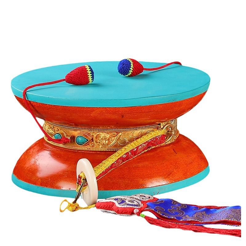 Nepalese Gilt Tambourine, Sheepskin Broken Drum, Round Drum, Mulberry Wood Drum, Free Drum Set, Large Drum