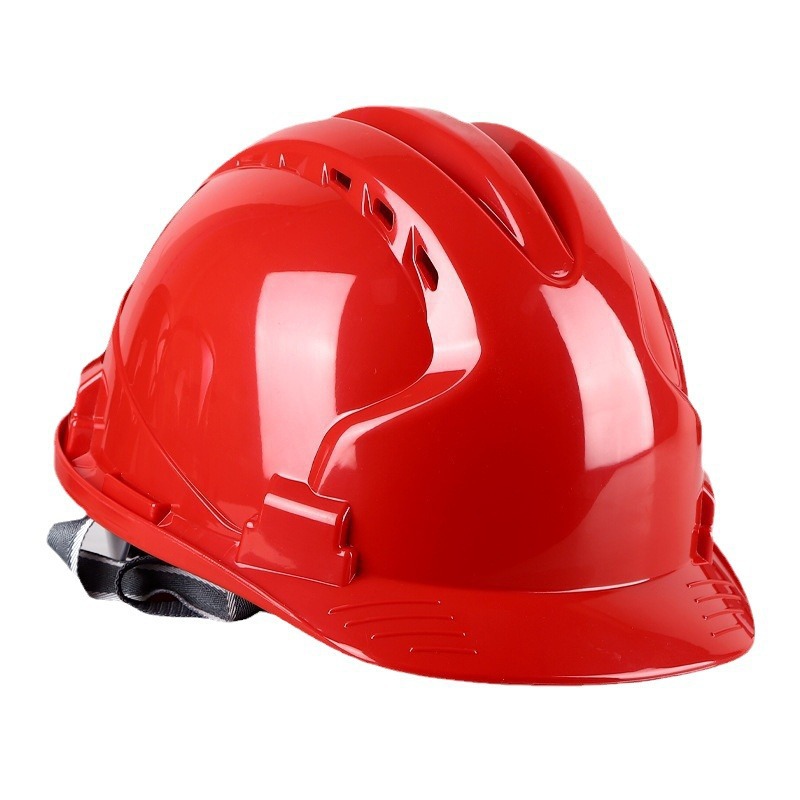 Abs Safety Helmet Construction Site Male National Standard Construction Safety Helmet Thickeneded Construction Site Fiberglass Safety Helmet Anti-Smash