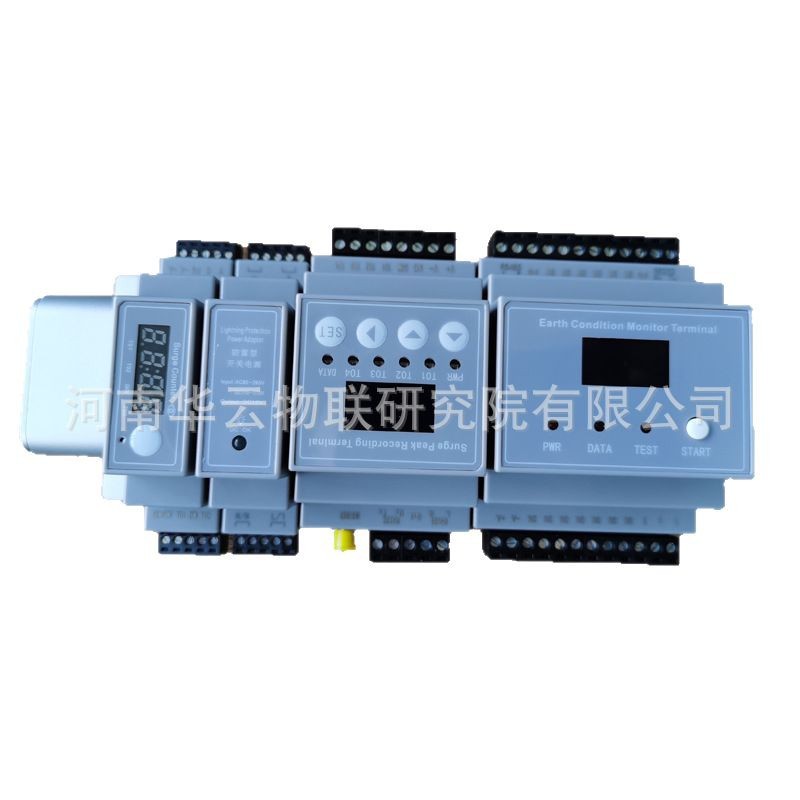 Lightning Protection System Monitoring Platform for Intelligent Lightning Peak Monitoring Device Recorder of Transmission Line Tower