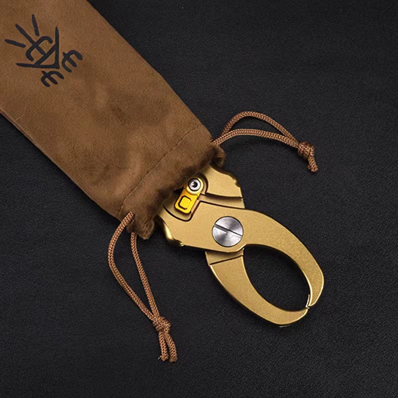 The Price Limit Is 99 Yuan. the Good Price Is Only Supports Douyin Qiichuan Merchant's Solid Aviation Aluminum Tea Tongs Gold