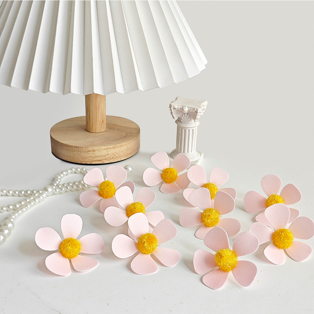 Simulation Violet Flower Five-petal Flower Soap Flower Fake Flower Handmade Floral Decoration Packaging Material Floral Material