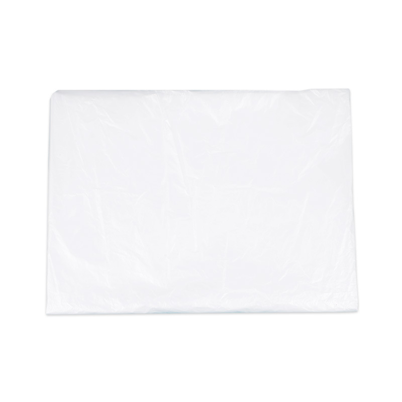 Manufacturer's Supply Large Transparent White Thickened Plastic Waterproof Perm and Dye Hairdressing Tools Disposable Cloth Shawl