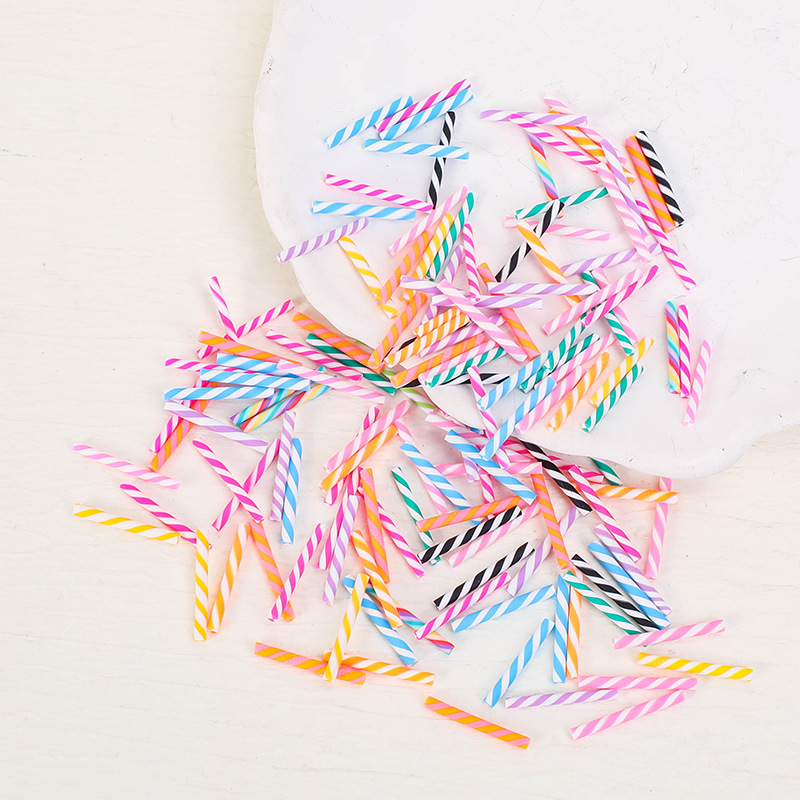 Soft Pottery Artificial Cotton Candy Children's Cream Gel DIY Handmade Material Mini Food Play Color Slime Filler