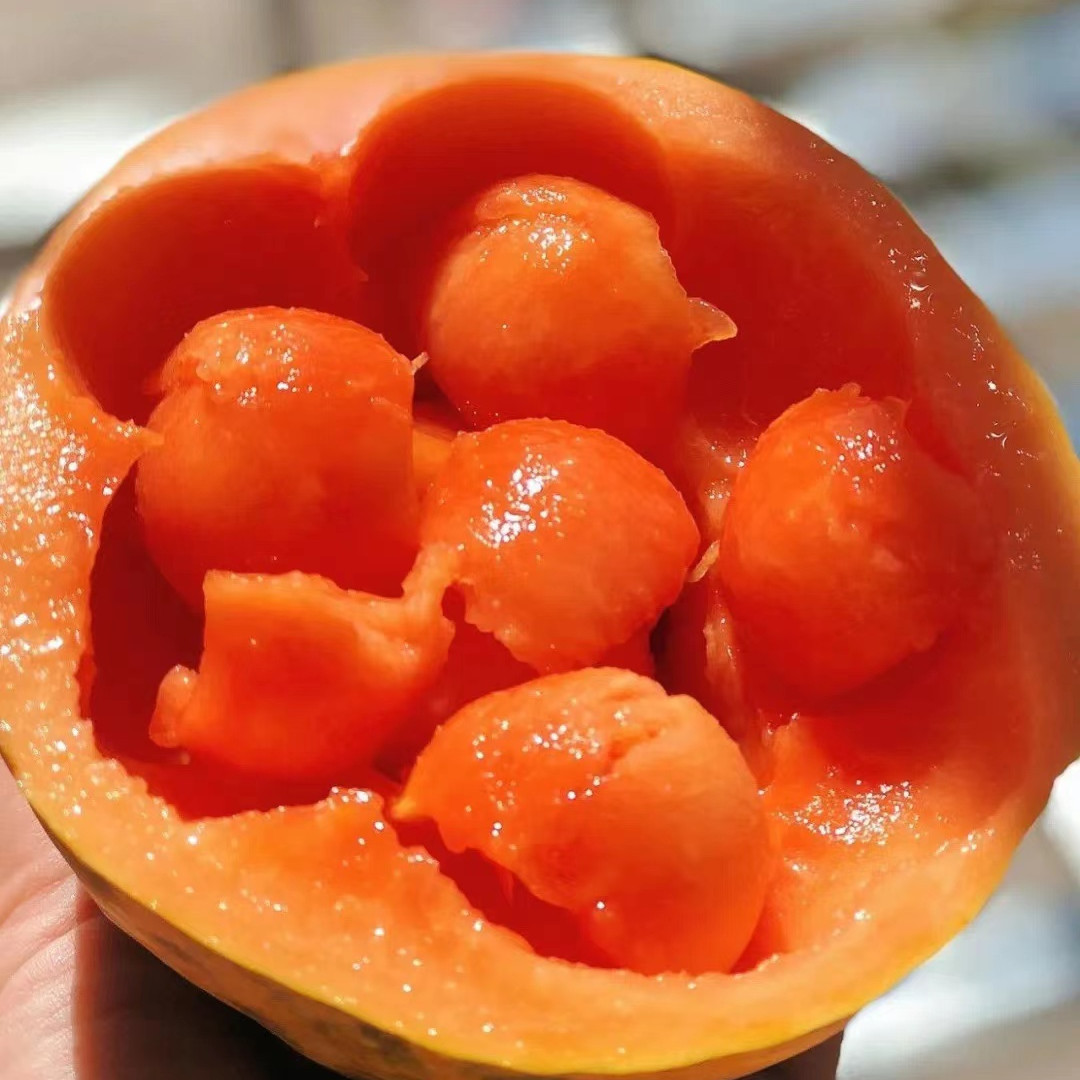 [Tree Cooked Leizhou Candy Red Heart Papaya] Old Tree Fruit Sweet Silky Soft Waxy 4.00kg Fresh Fruit