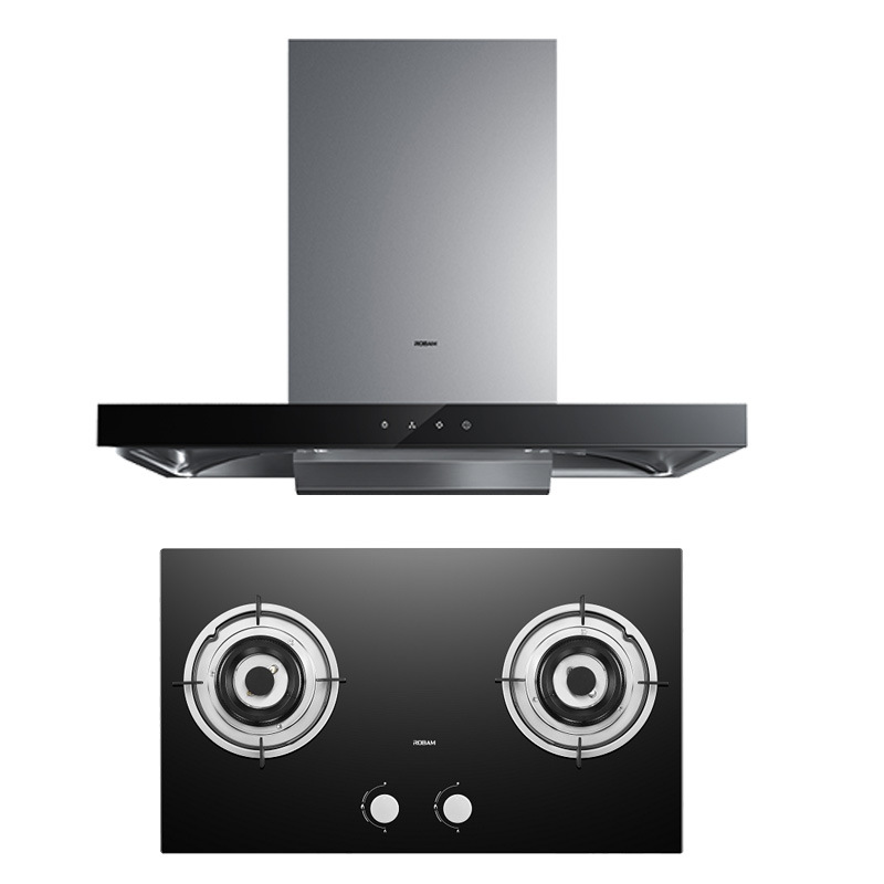 Boss (Robam) Classic European Range Hood Large Suction Hood Household Stove suit 81K8 7B2K0