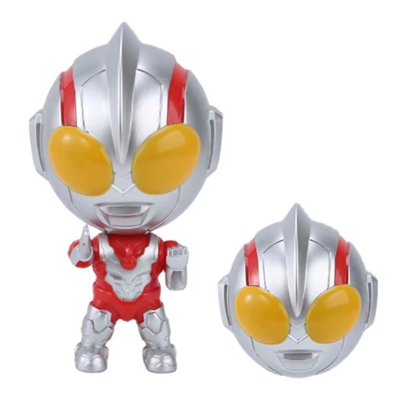 Ott Superman Deformation Toy Gashapon Doll Robot Model Kindergarten Gift Catch Doll Machine Lucky Draw Gift