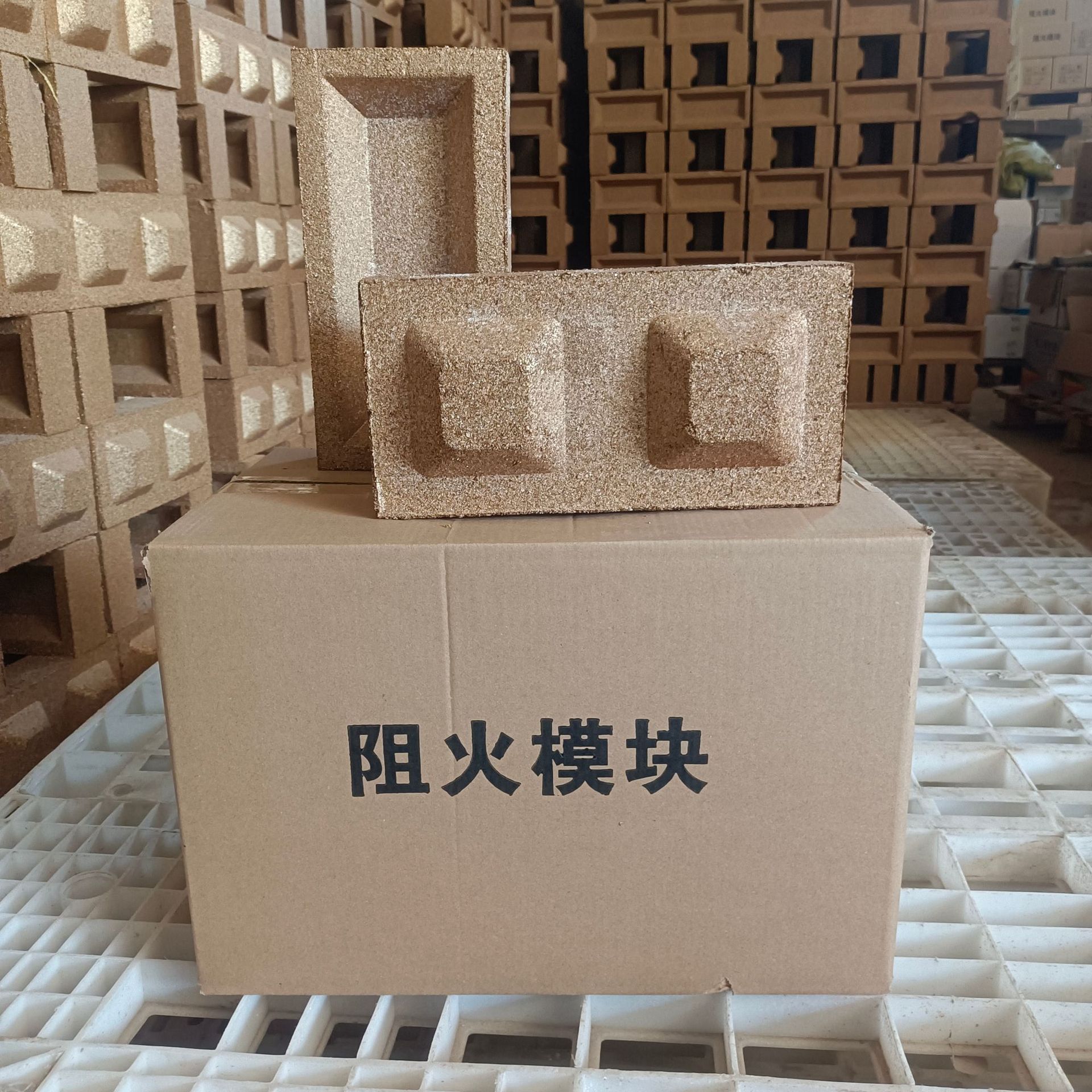 Индивидуальный огнестойкий модульный огнеупорный кирпич для кабельных перегородок и огнеупорных траншей