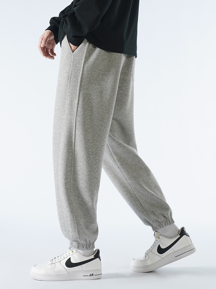 Sports Pants Men's Autum Black Loose Leggings Casual Pants Autum and Winter New Men's Sweatpants Men's Pants