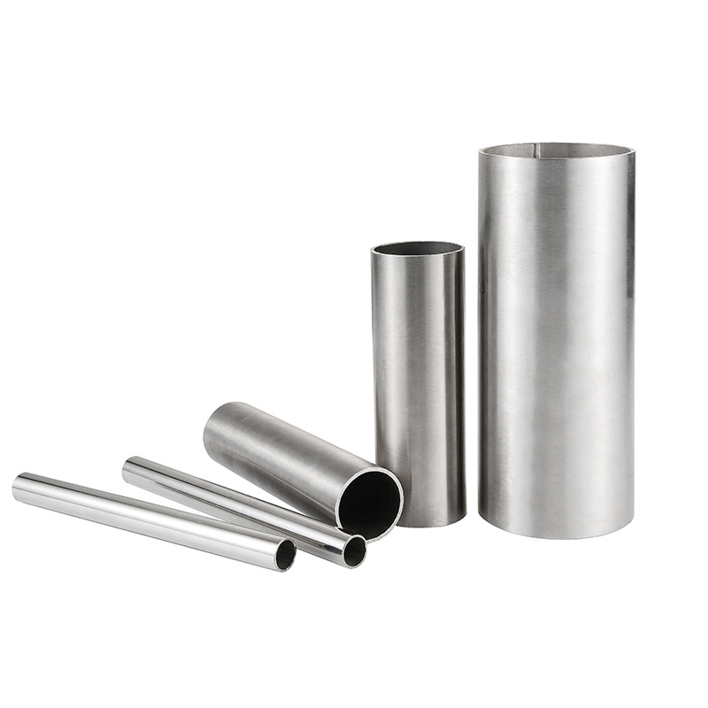 National Standard 304 Stainless Steel Round Pipe Can Be Undertake to Project 201 Thin and Thick Wall Stainless Steel Pipe Stair Handrail Railing Pipe