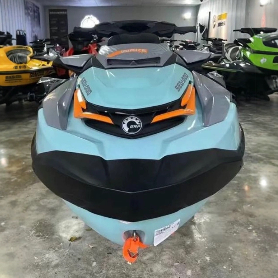 2025 Brp Jet Ski Sea Motorcycle Cruise Jet Ski Water Skiing Boat 230 Metallic Yellow + Lava Red