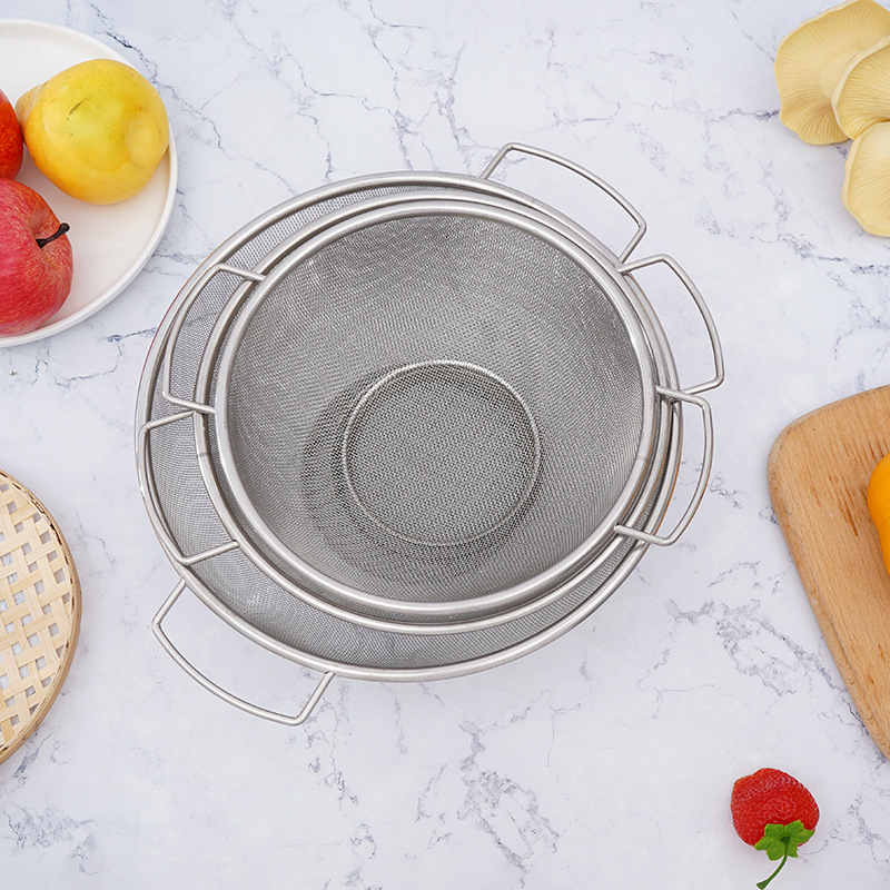 304 нержавеющая сталь сито для мытья риса фруктовая корзина овощная мойка дренажная корзина оптом