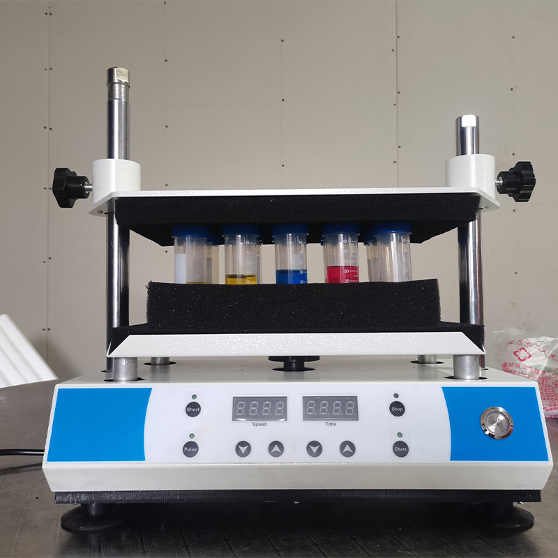 Brushless Motor Digital Display Multi-Tube Vortex Mixer Laboratory Solution Oscillating Mixer Sample Processing Oscillator