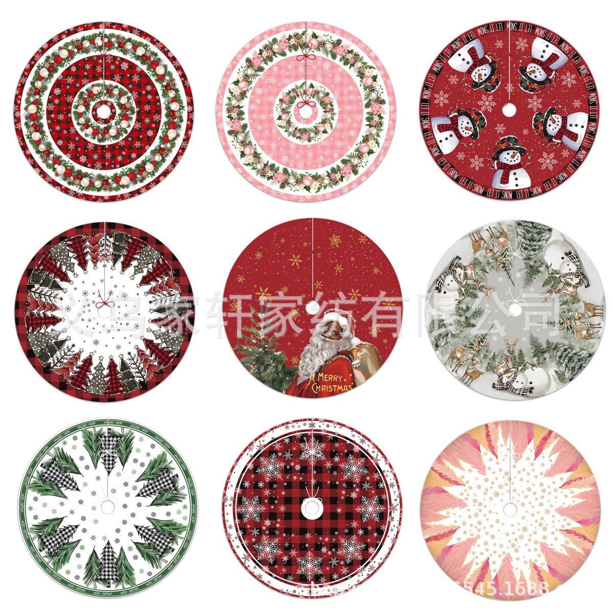 Новая юбка для елки короткий плюшевый мат