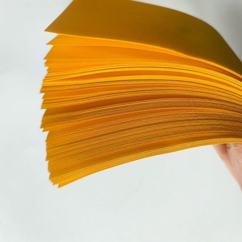 Fu painted yellow paper 21*7cm plus generous writing of the long strip of good double-sided blank non-ink-permeable boutique