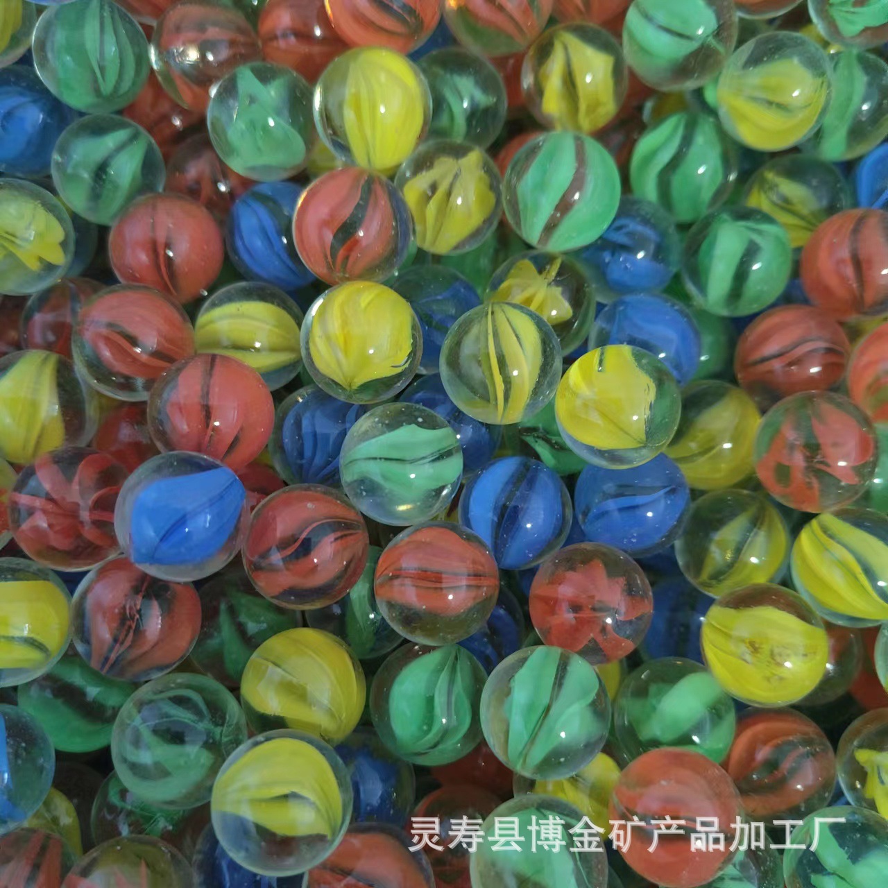 Оптовая продажа стеклянных бусин 14мм, 16мм, цветочные мраморчики для игровых консолей, декоративные стеклянные шары