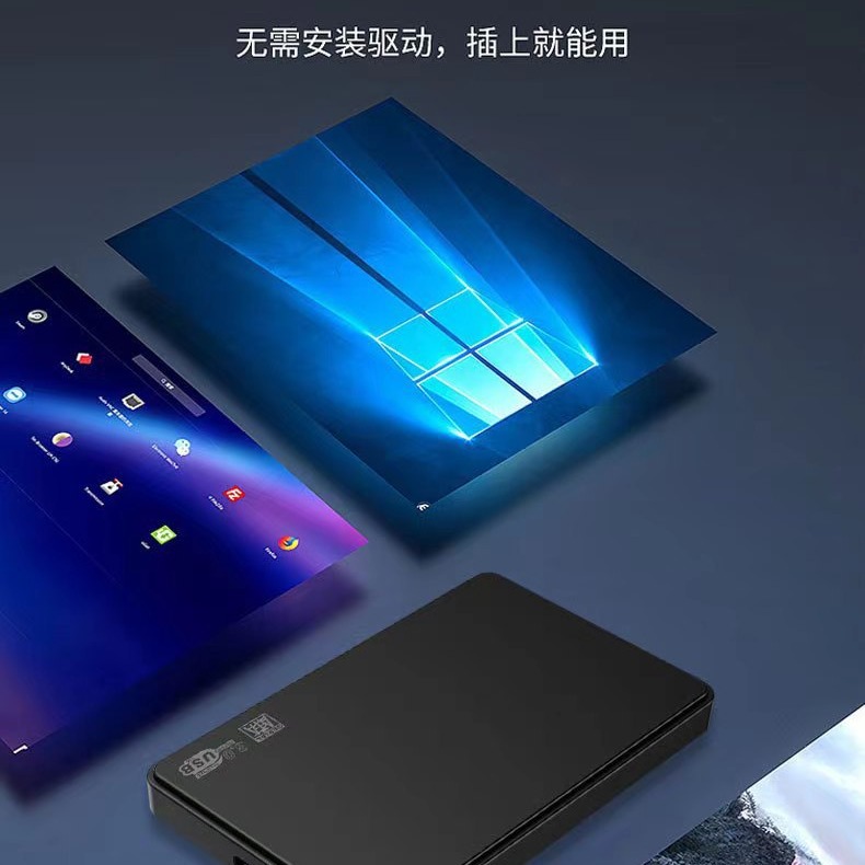 Usb3.0 Mobile Hard Drive Box Tool-Free High-Speed 2.5inch Ssd Solid-State Hdd Mechanical Sata External