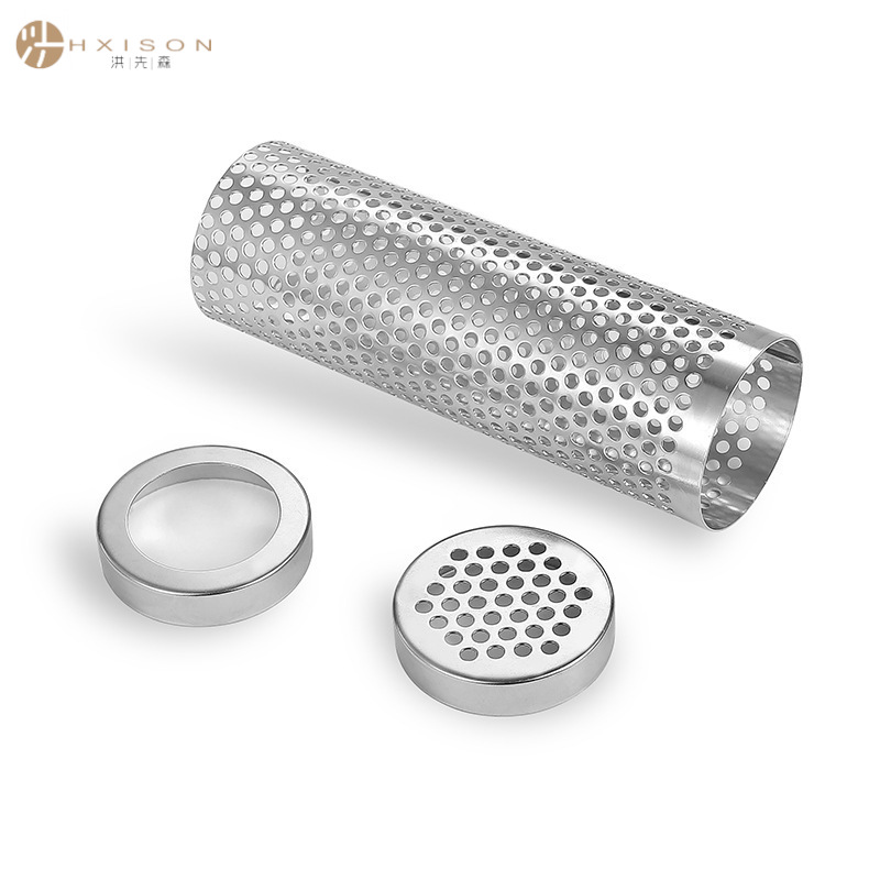 Cross-Border Kitchen Supplies 304 Stainless Steel Smoke Tube Barbecue Smoking Pipe Smokre Tube Outdoor Barbecue Tools