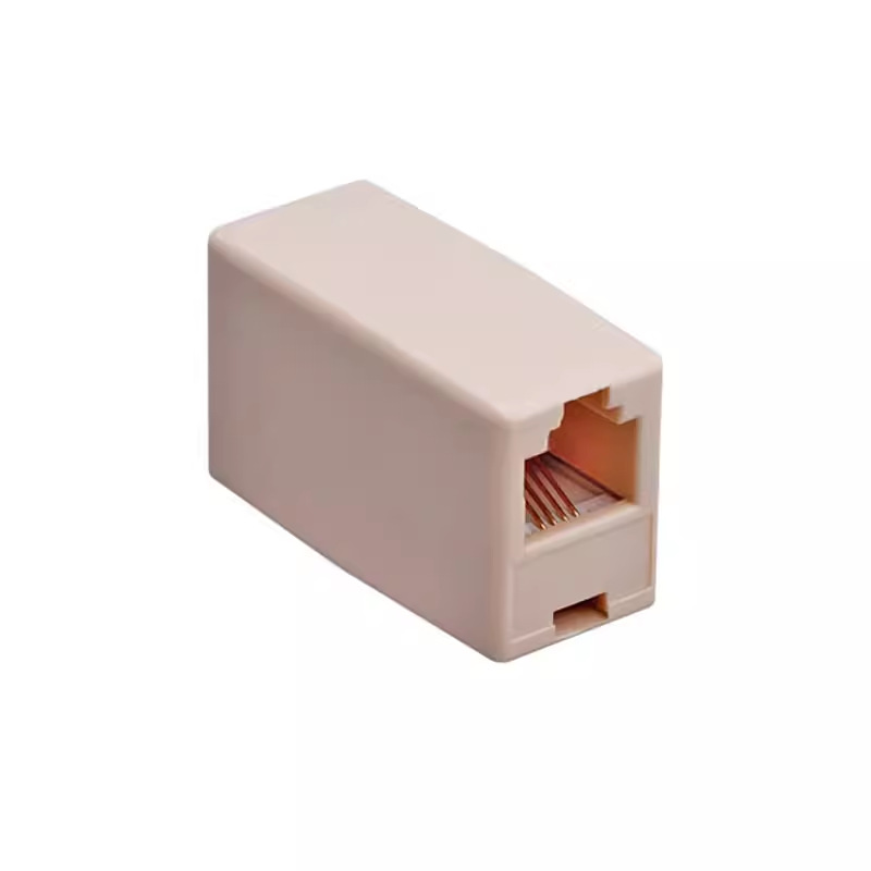 Telephone straight-through head RJ11 telephone line extension connector 6P4C extension 2-core 4-core telephone universal
