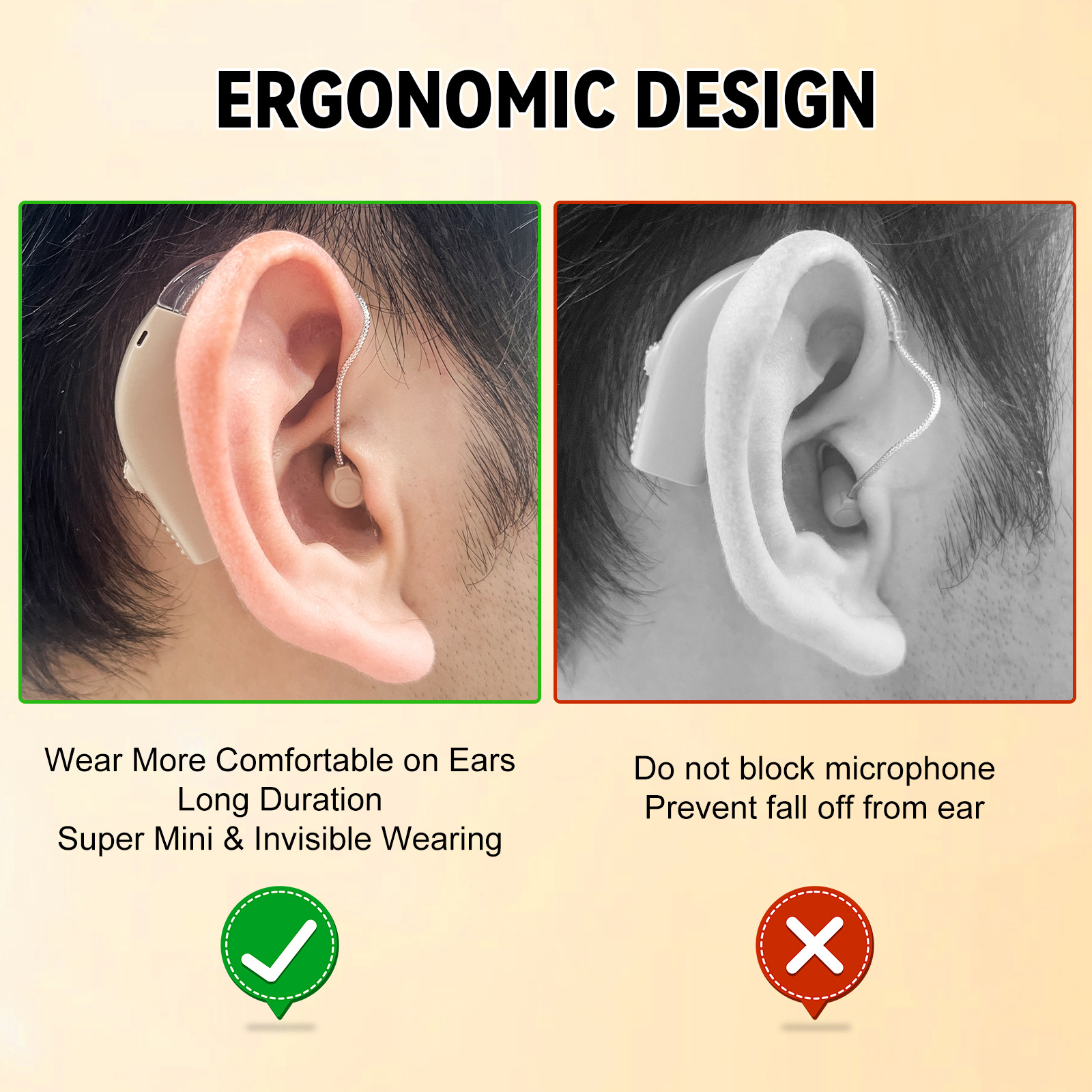 Cross-Border Exclusive Behind-The-Ear Hearing Aid for the Elderly Digital Display Charging Box Integrated Sound Amplifier Wireless