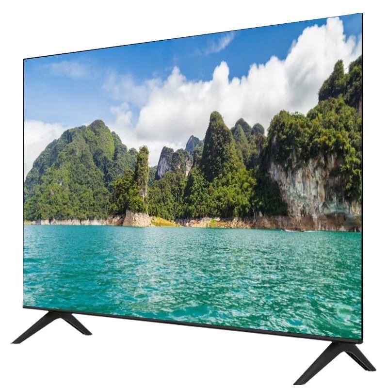 Hotel Cross-Border Tv Lcd 100inch 85inch Tempered Explosion-Proof Large Screen Smart 65 55-Inch 4K Full Screen 75