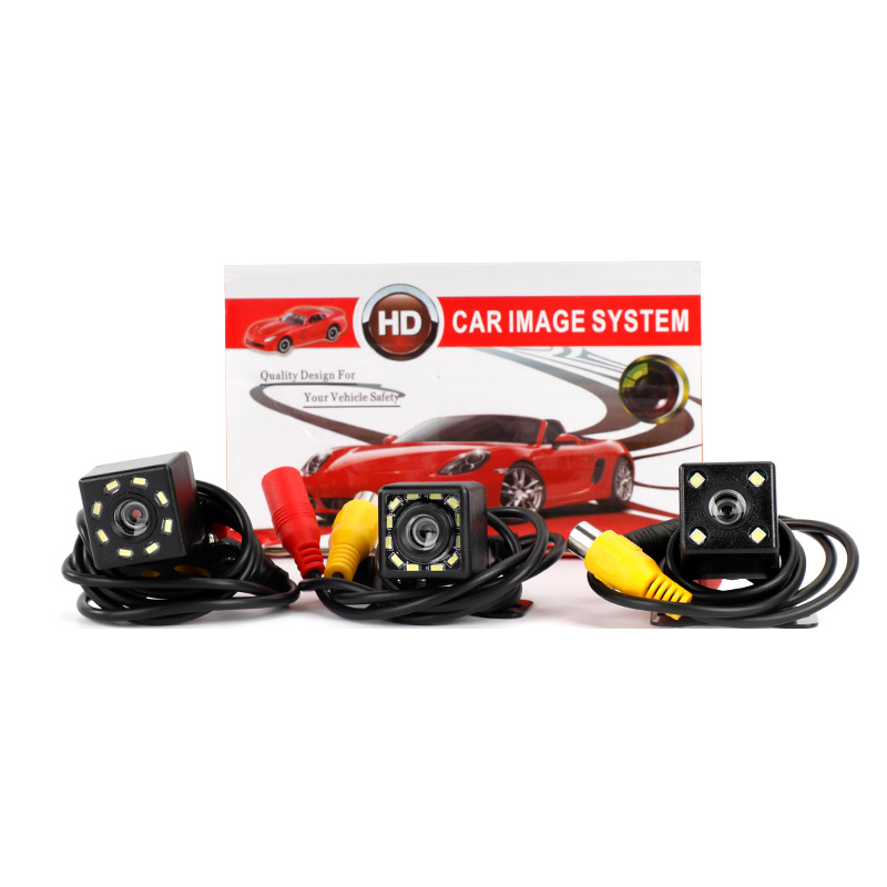 Reverse Image Universal Fisheye Wide-Angle Car Night Vision High-Definition Reversing Camera Ahd Rear View Car Camera