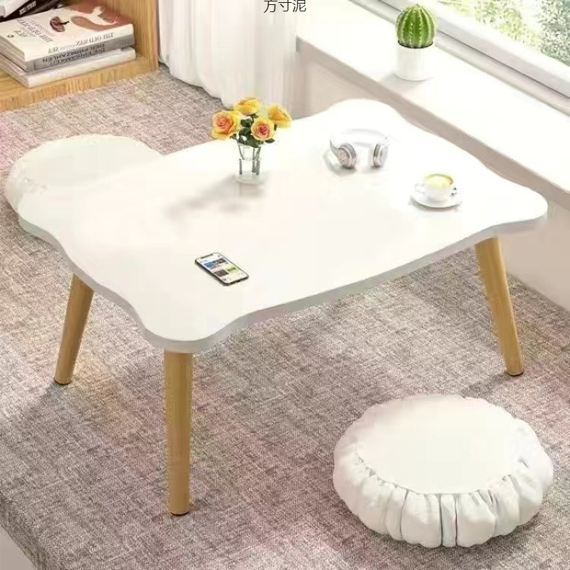 Home living room small coffee table bedroom small table simple bed study table net red floating window tatami table wholesale
