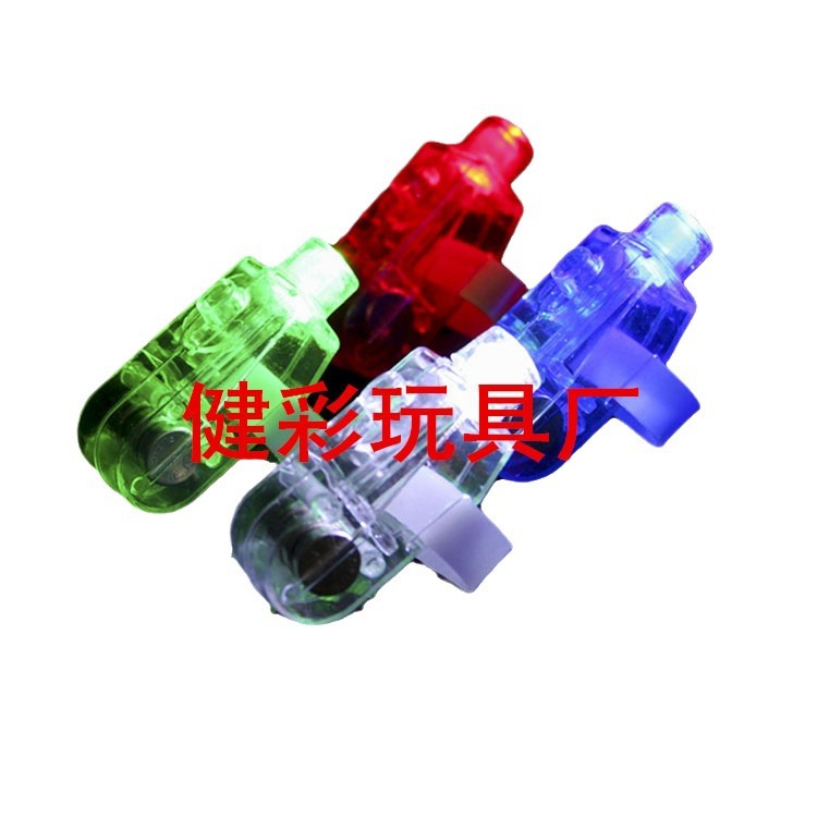 Douyin's Same Led Projection Finger Lamp, Colorful Ring Lamp, Street Stall Night Market Luminous Toy Laser Lamp, Cross-Border