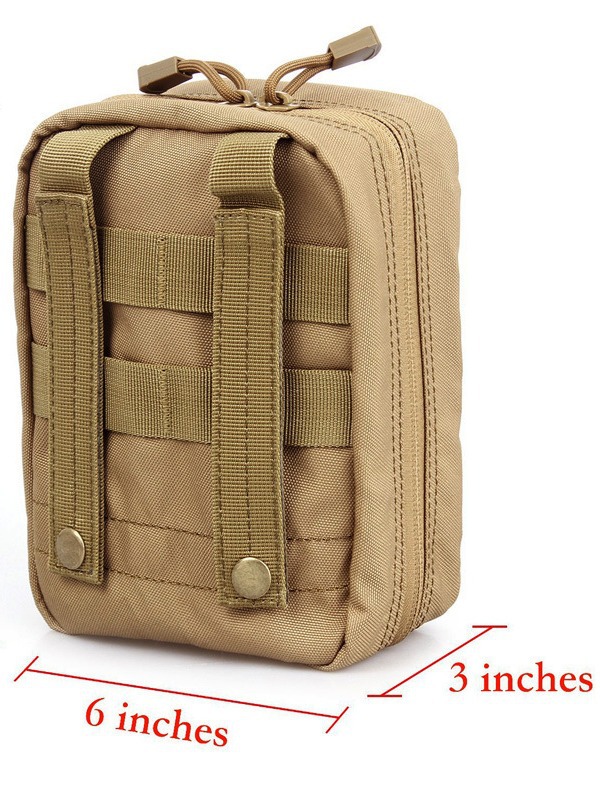 Diplomat Outdoor Medical Bag Travel First Aid Kit Nylon Waterproof Molle Attachment Bag Storage Bag Tactical Bag