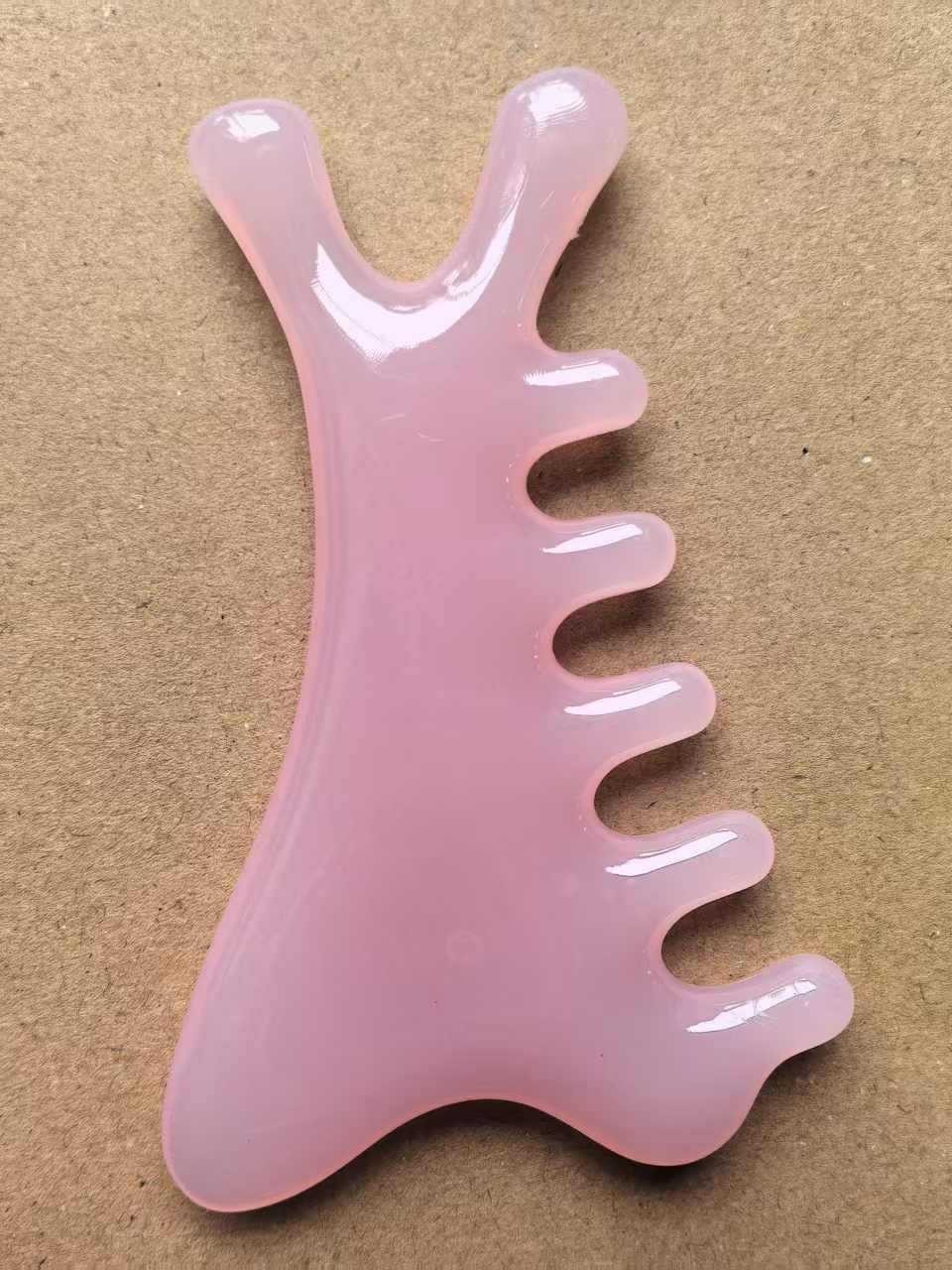 Four-In-One Massage Comb, Scalp Massage Comb, Head Therapy, Dredging and Scraping Meridians, Face, Eyes and Nose Scraper, Dolphin Comb