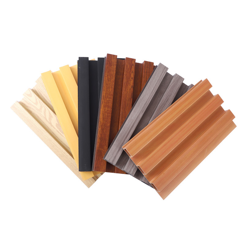 Bamboo wood fiber grid board Net red grid wall board background wall concave-convex wall board indoor ceiling material