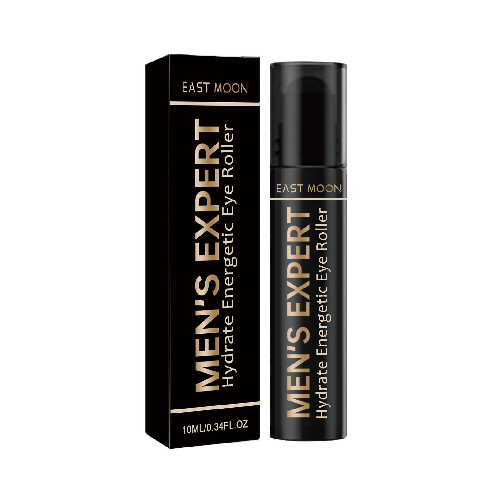East Moon Men's Moisturizing Vitality Eye Roller Tightening Lacquer Fade Fine-lines Dark Circles and Bags under the Eyes