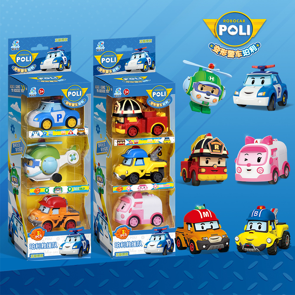 Rongdafeng, оригинальная деформация полицейской машины, команда спасения Перли, робот деформации, оптовая продажа, большие игрушки для детей