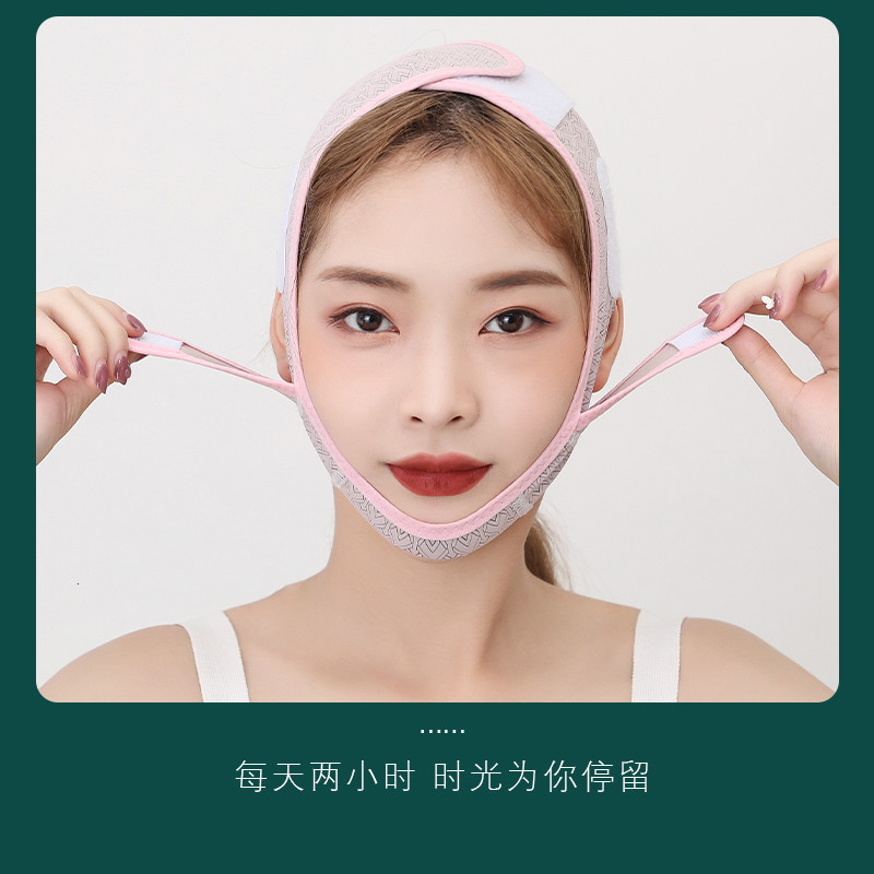 Face Shaping Artifact Leverage Small V Face Shaping Tight Bandage to remove French lines Skinny Masseter Sleep Mask