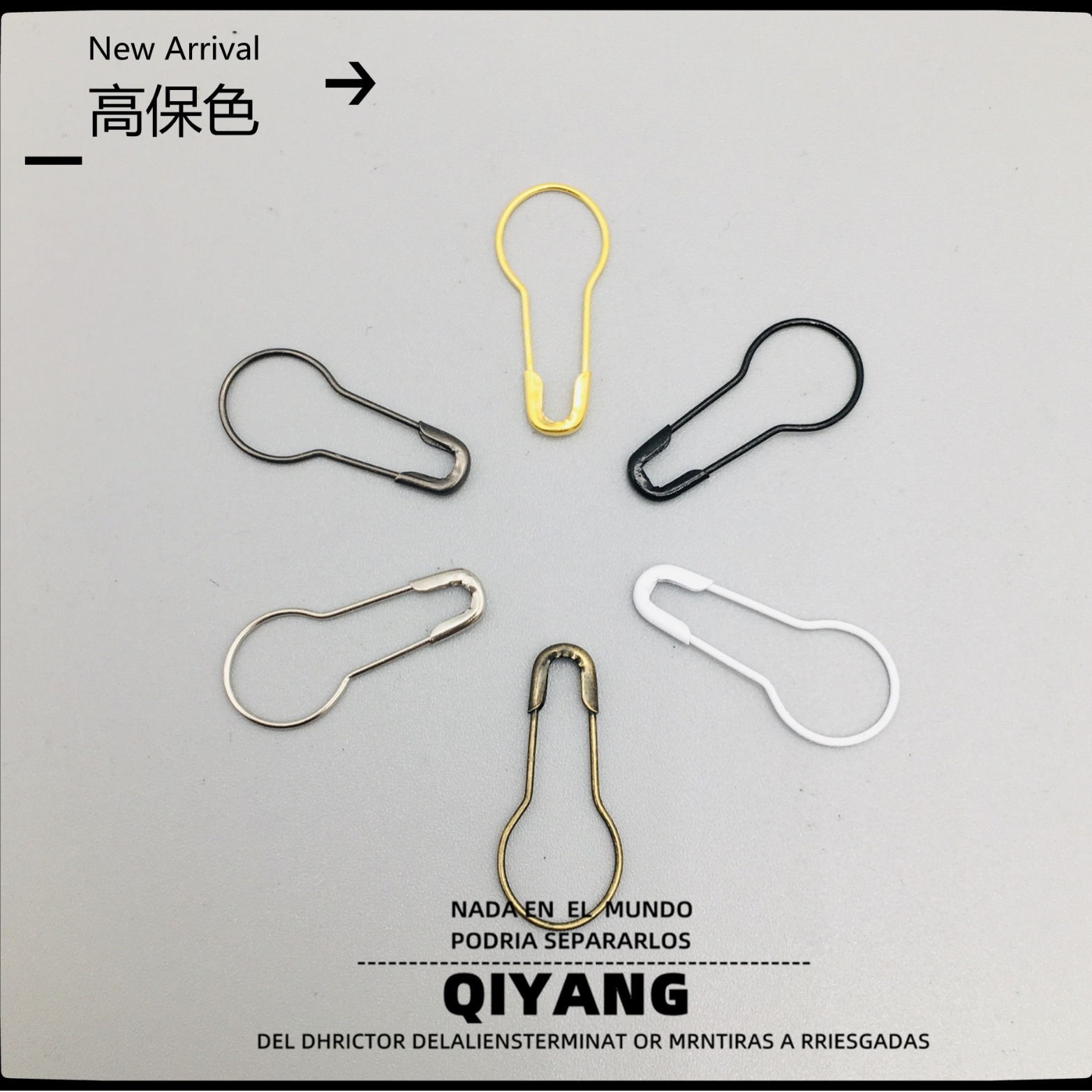 Аксессуары для одежды булавка золотая черная серебряная бирка железная булавка маленькая грушевидная булавка для одежды