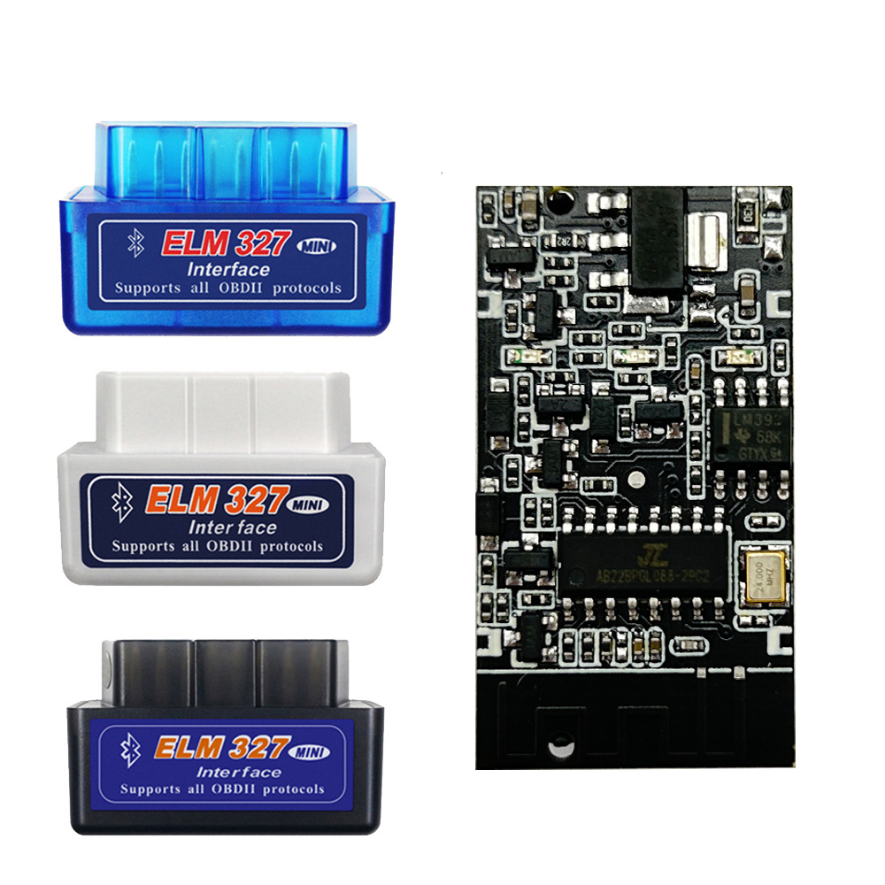 [Source manufacturer] mini elm327 v2.1 Bluetooth Bluetooth IOS dual mode 5.0 + manual