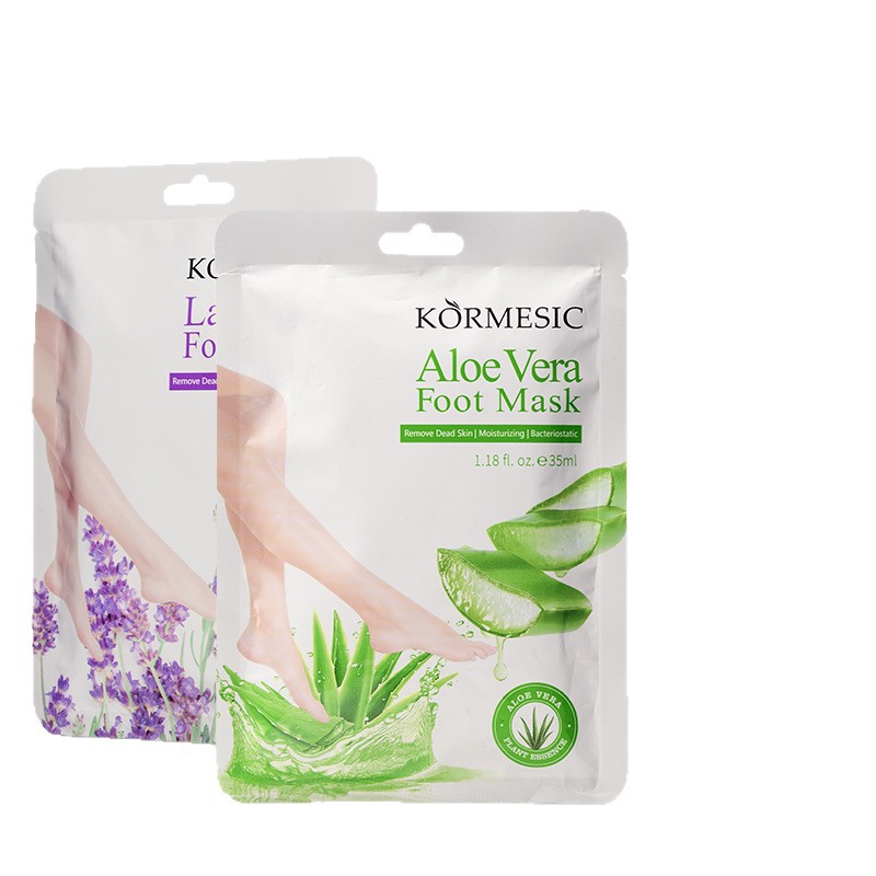 Kormesic Full English Foot Mask Foot Mask Hydrating and Moisturizing Hand Mask Foot Mask Hand Mask Cross-Border Export