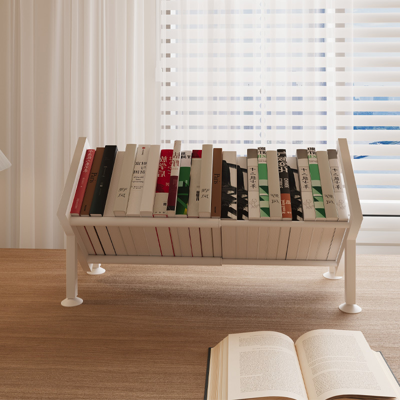 Настольная маленькая выдвижная книжная полка, органайзер для офиса, экономичный настольный кронштейн для студентов в общежитии