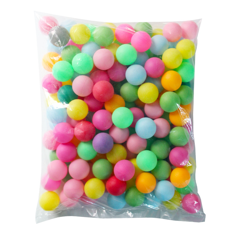 ABS training table tennis no word draw ball children's entertainment touch prize game PP color ball plastic