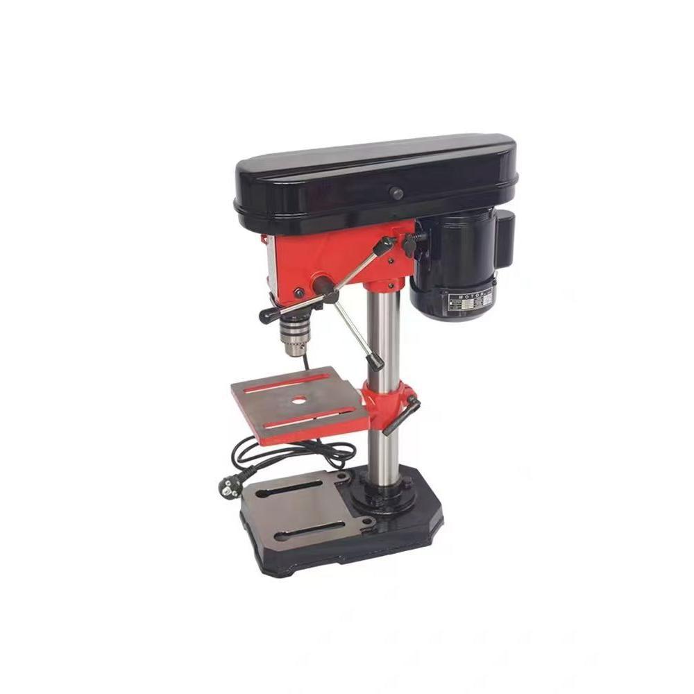 Zhx13Mm Miniature Small Bench Drill Household Woodworking Light Electric Desktop Punching Machine Multifunctional Speed Drill