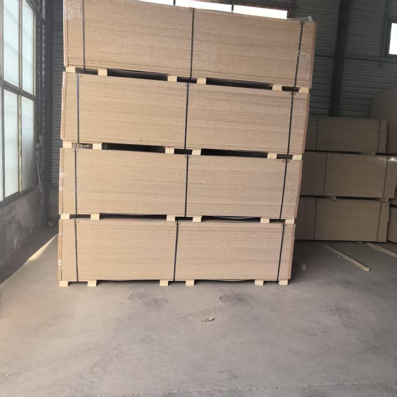 Wood Particle Board Paint-Free Board Particle Board 18mm Melamine Veneer White Furniture Wardrobe Wood Board