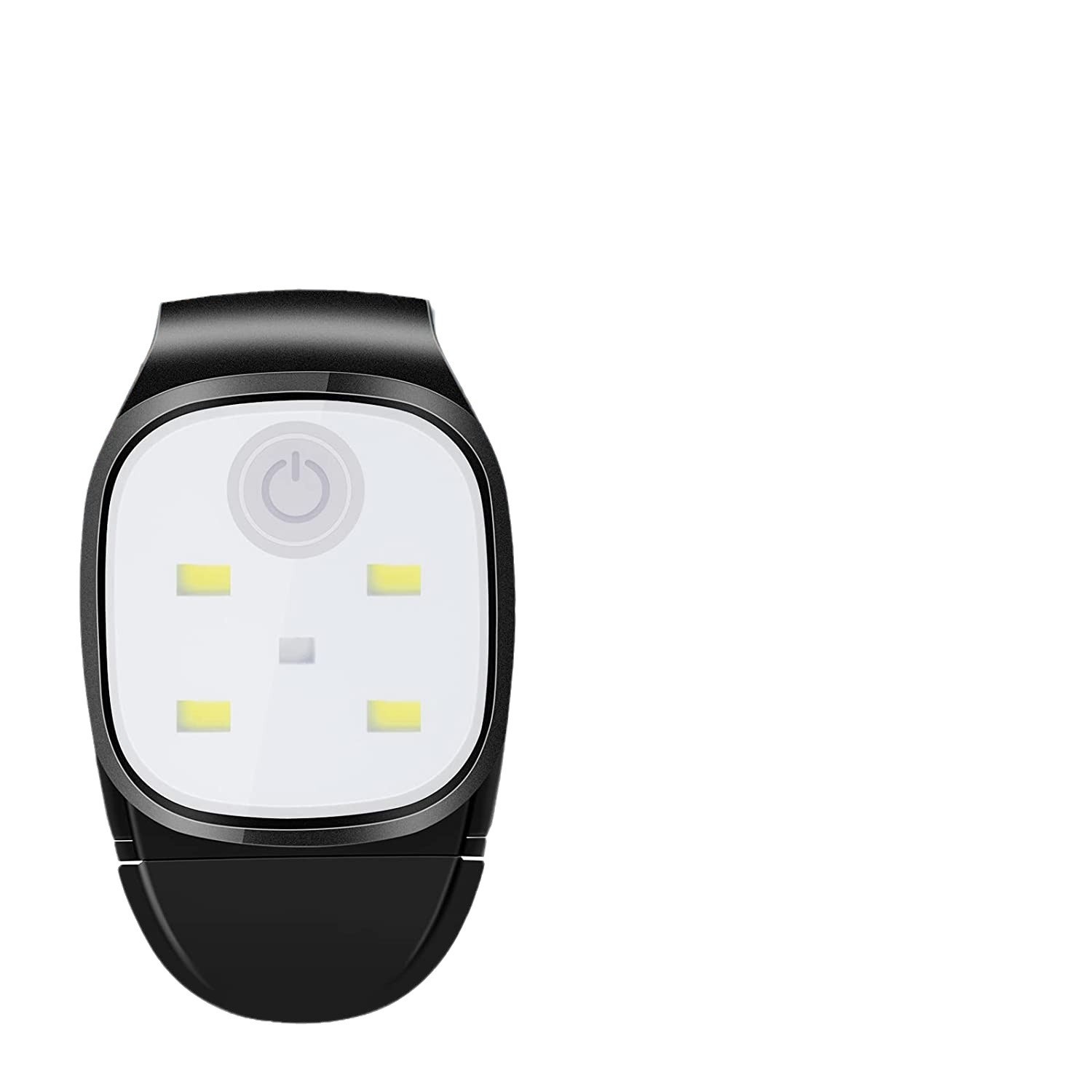 USB charging lamp 5LED charging light Clip lamp outdoor riding clip lamp