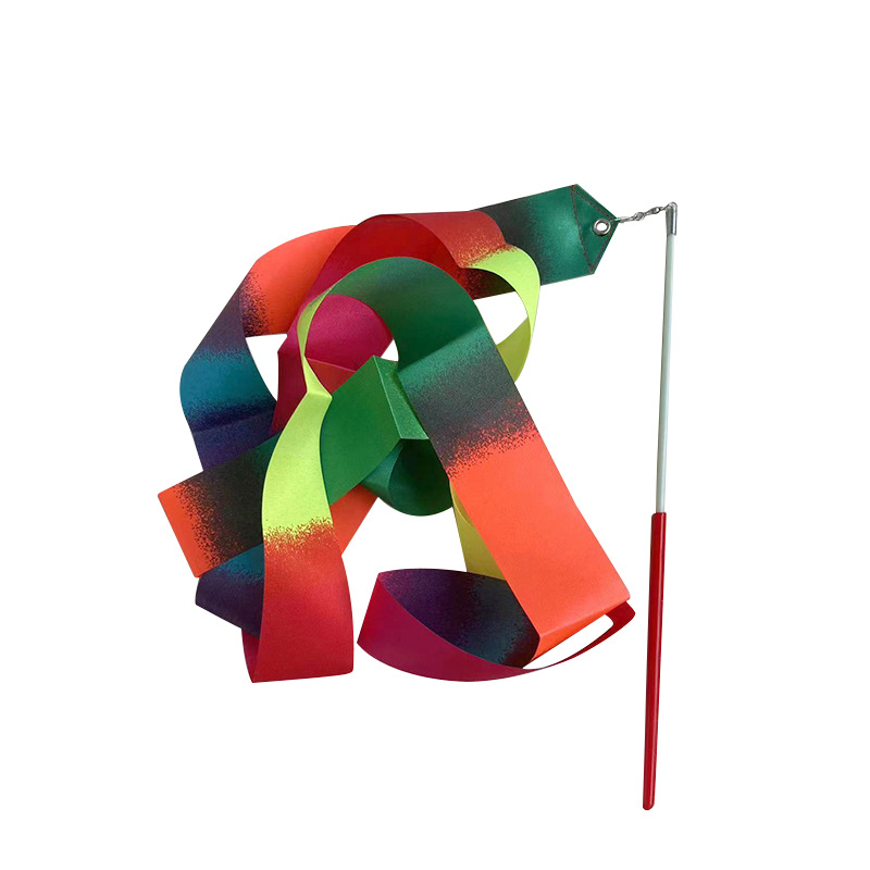 Gymnastics ribbon standard outdoor dance Ribbon Children's ribbon performance competition props manufacturers satin ribbon Sports