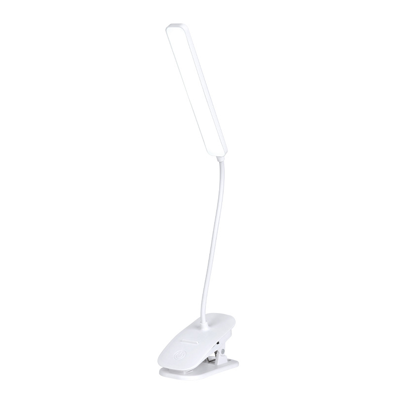 Clip Table Lamp Dormitory Led Reading Desk Charging Bedroom Bedside Eye Protection Lamp Monitor Dimmable