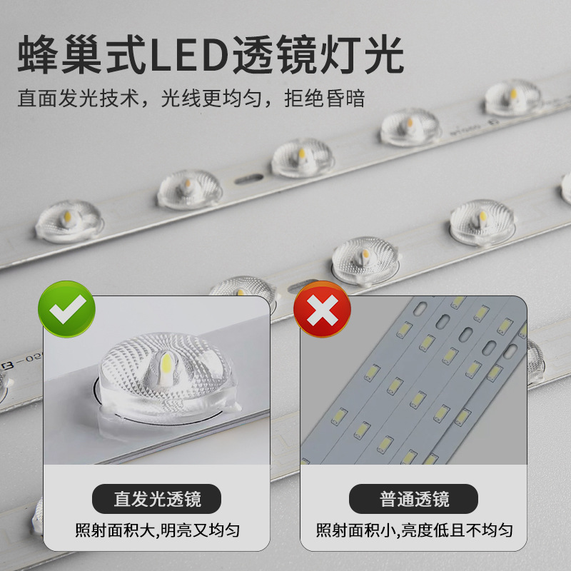 led integrated ceiling kitchen lights bathroom toilet ceiling embedded panel ceiling aluminum gusset plate lamps